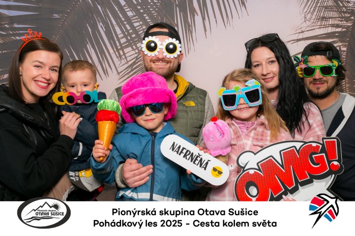 Otava Sušice - Pohádkový Les 2025 - cesta kolem světa