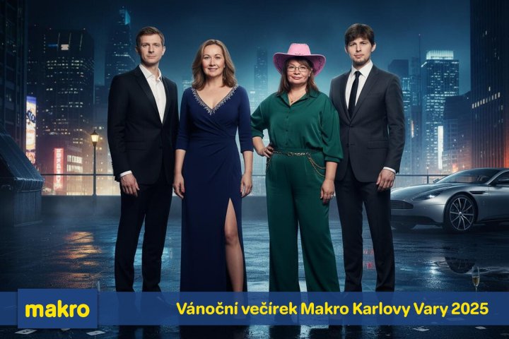 Vánoční večírek Makro Karlovy Vary