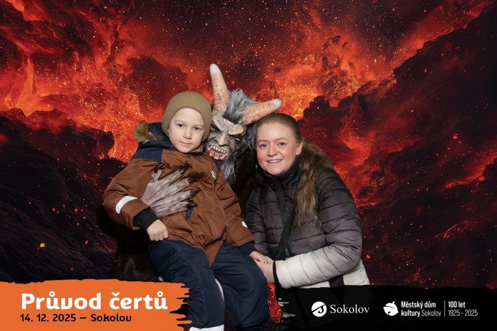 Průvod čertů Sokolov
