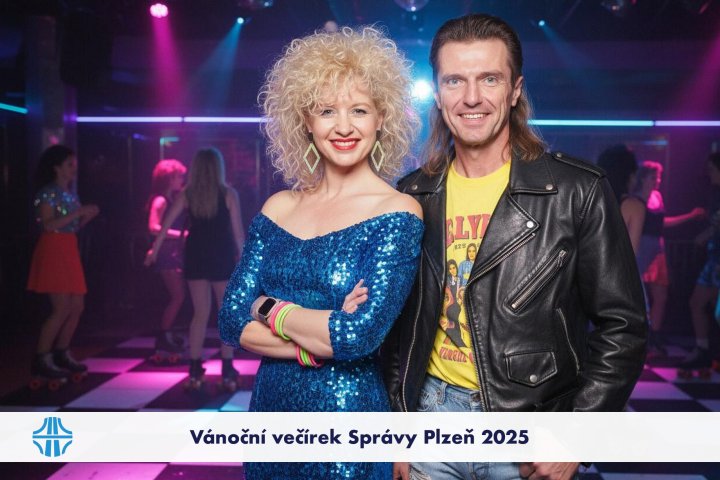 Vánoční večírek správy Plzeň